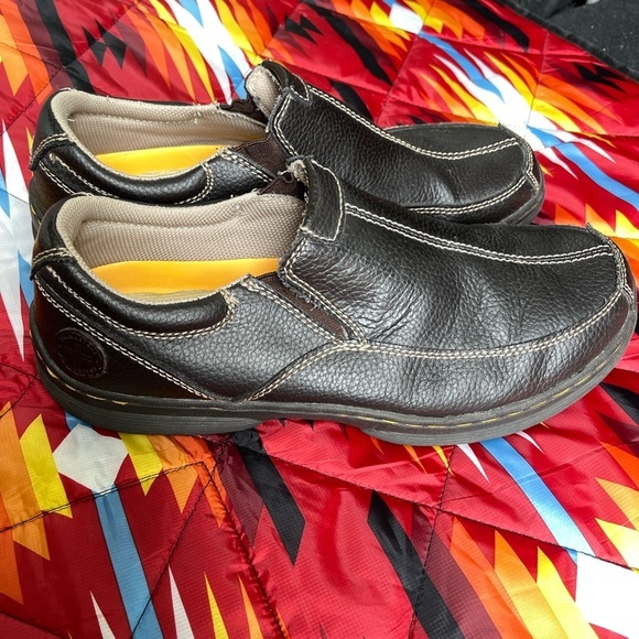 Dr Martens Men Shoe Colton Size 11M Brown Casual Slip On Loafer - Picture 1 of 5